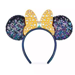 Walt Disney World 50th Anniversary Minnie Mouse Jewelled Ears Headband